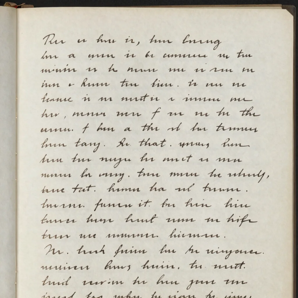 Editorial photography of a handwritten manuscript page with marginal annotations, soft natural daylight, restrained ink-